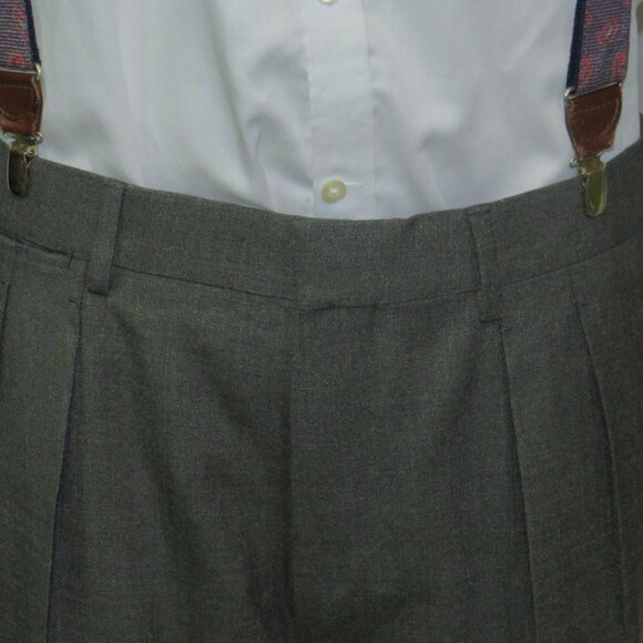 Tom Ford Gray Hopsack Current Silk Blend Peak Lapel Two Button Suit 44R - Picture 14 of 16